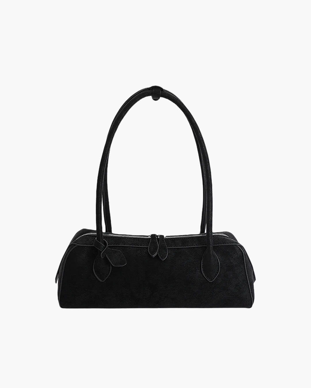 Borsa baguette in pelle scamosciata Adora