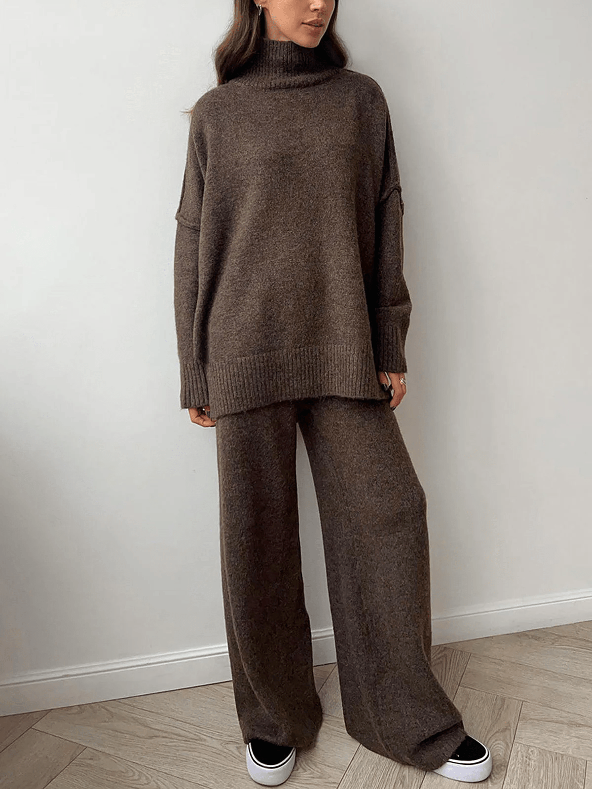 Completo coordinato in maglia Aeloda