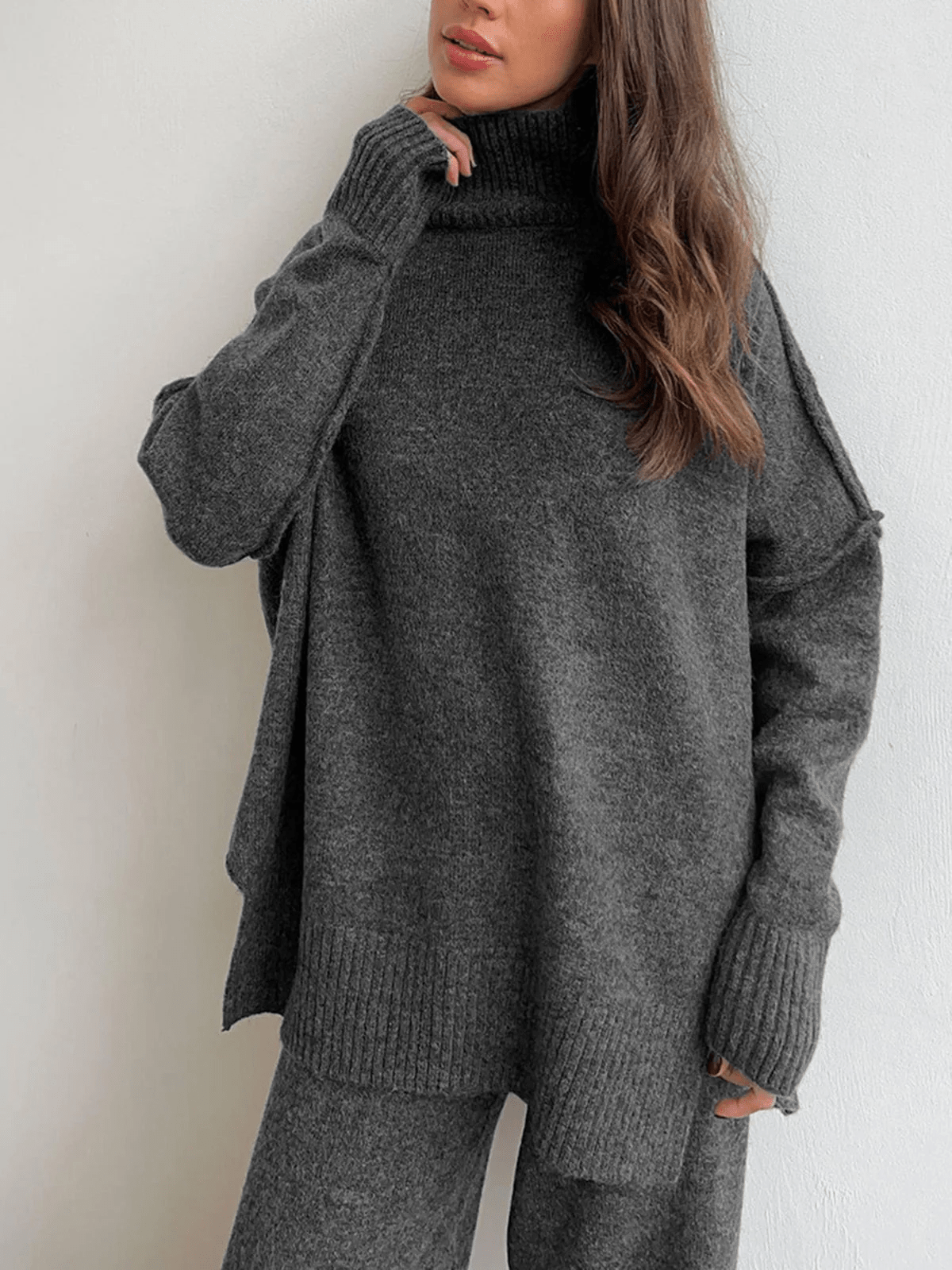 Completo coordinato in maglia Aeloda