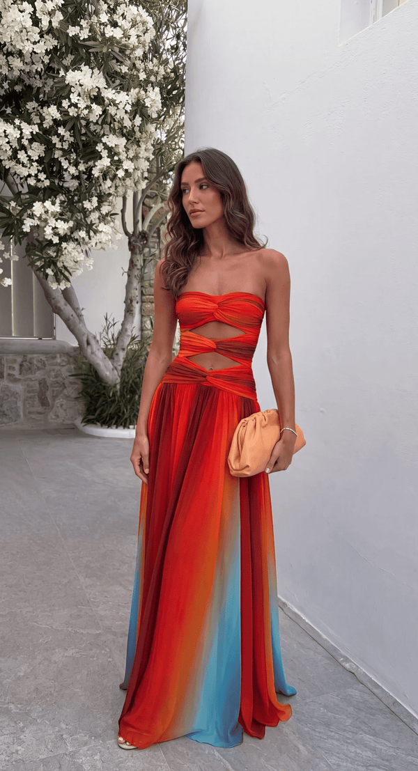 Aiselta Knot Maxi Dress