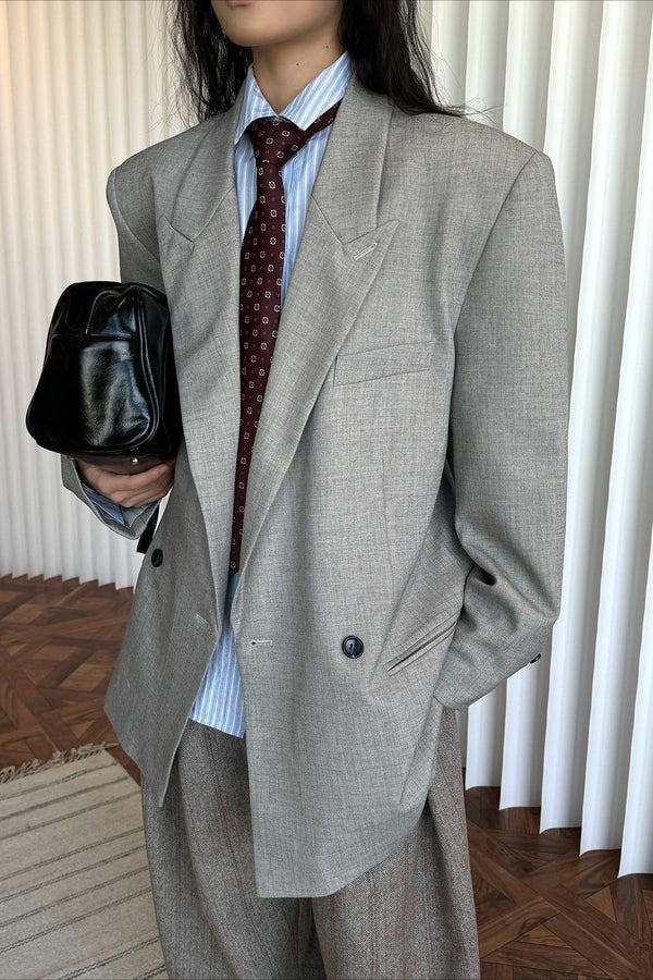 Blazer Akira con spalle strutturate