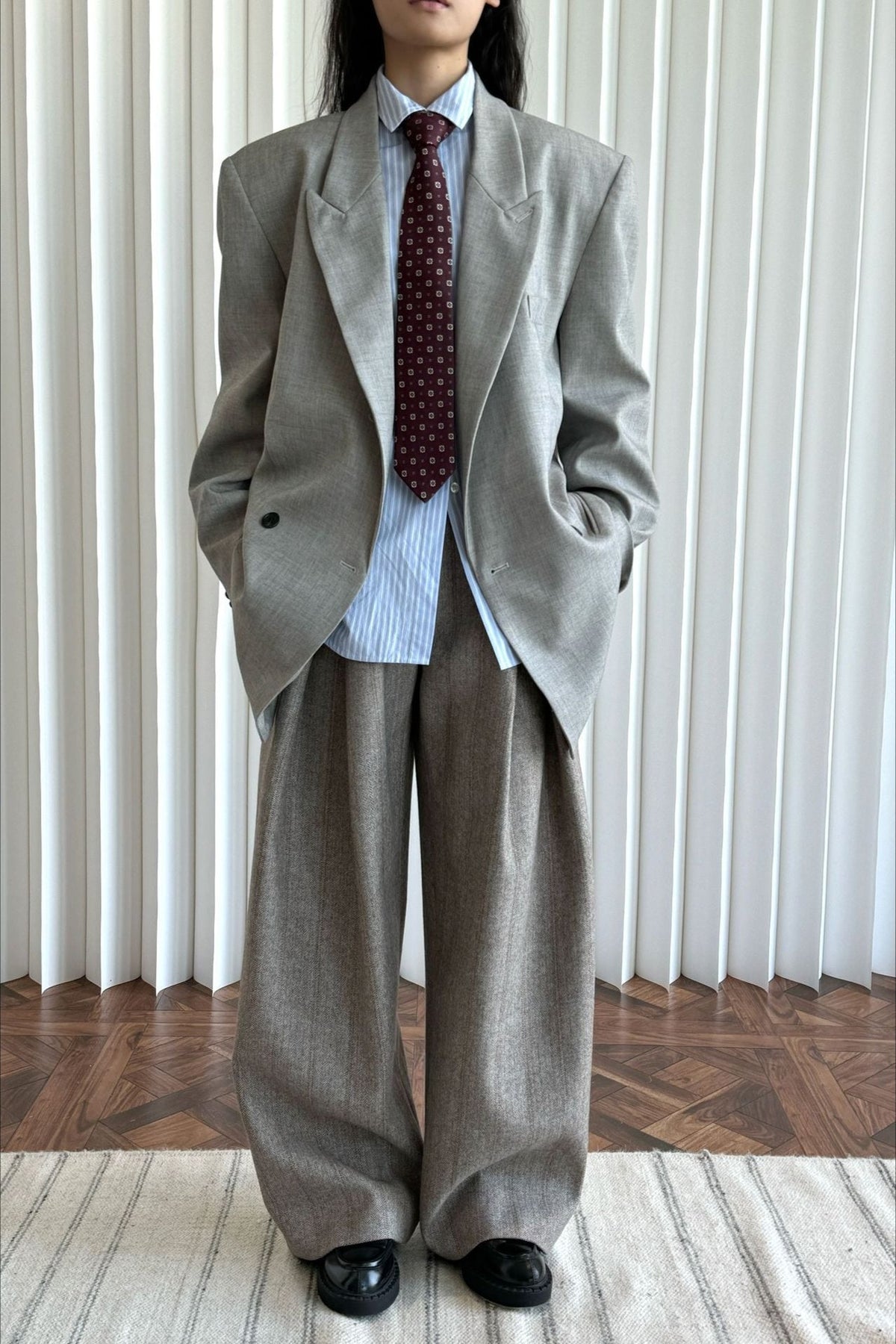 Blazer Akira con spalle strutturate