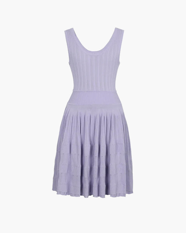 Miniabito in maglia con spalline Alicia