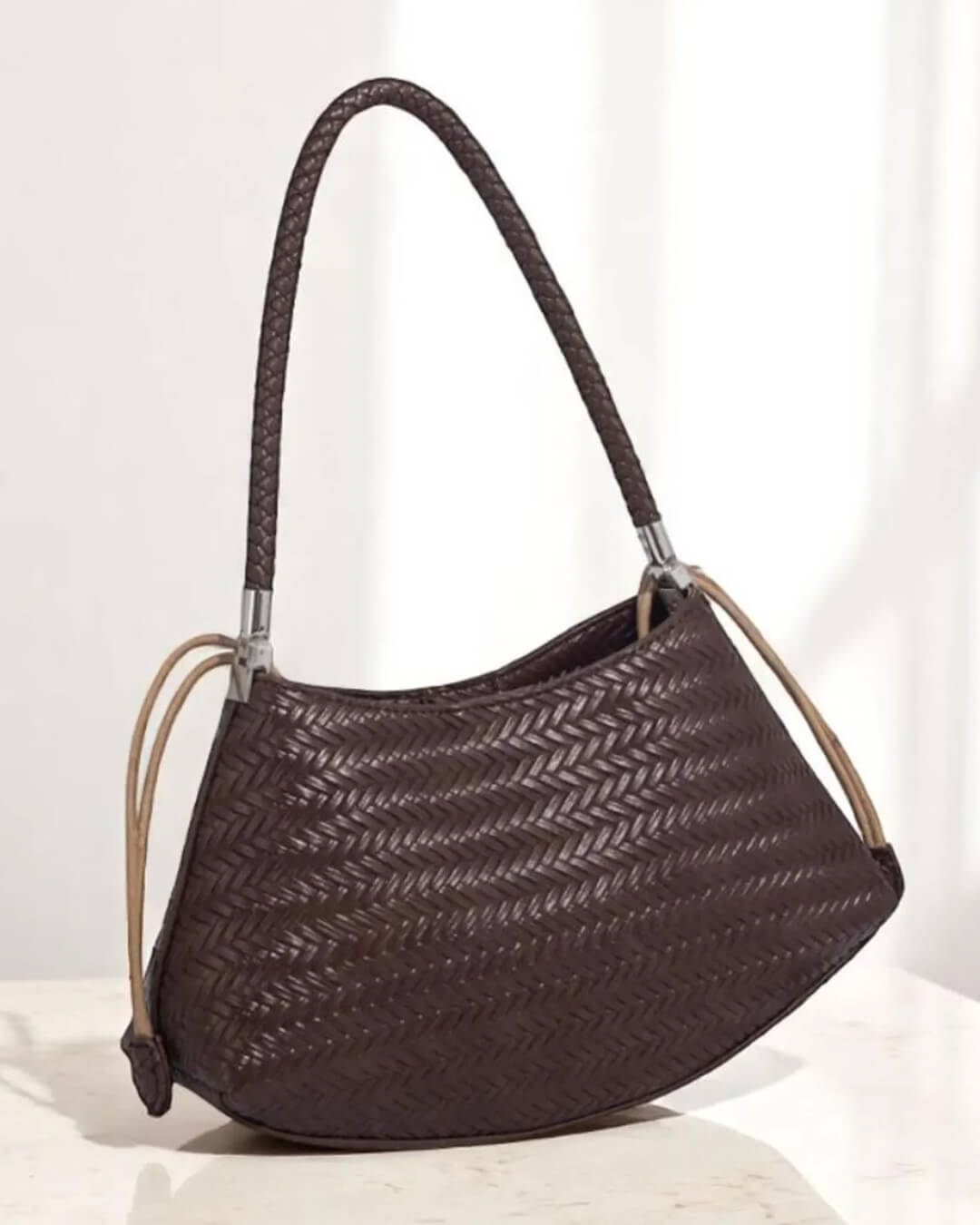 Borsa intrecciata bohémien Alya