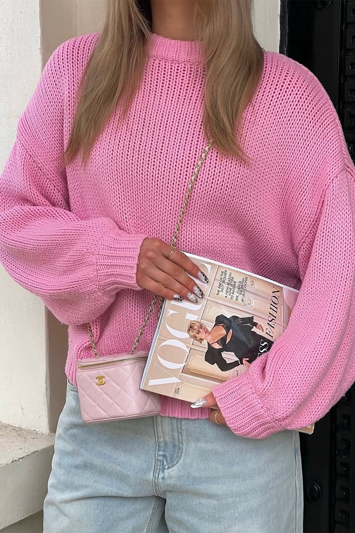 Maglione girocollo a strati Amanda