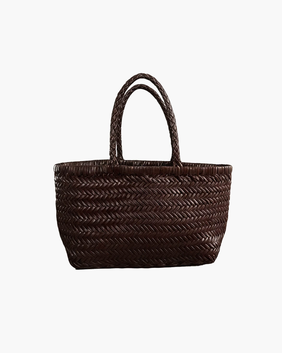 Borsa tote Anais in pelle intrecciata a mano
