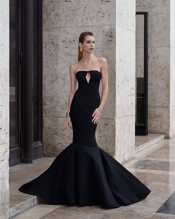 Anika Strapless Mermaid Maxi Dress