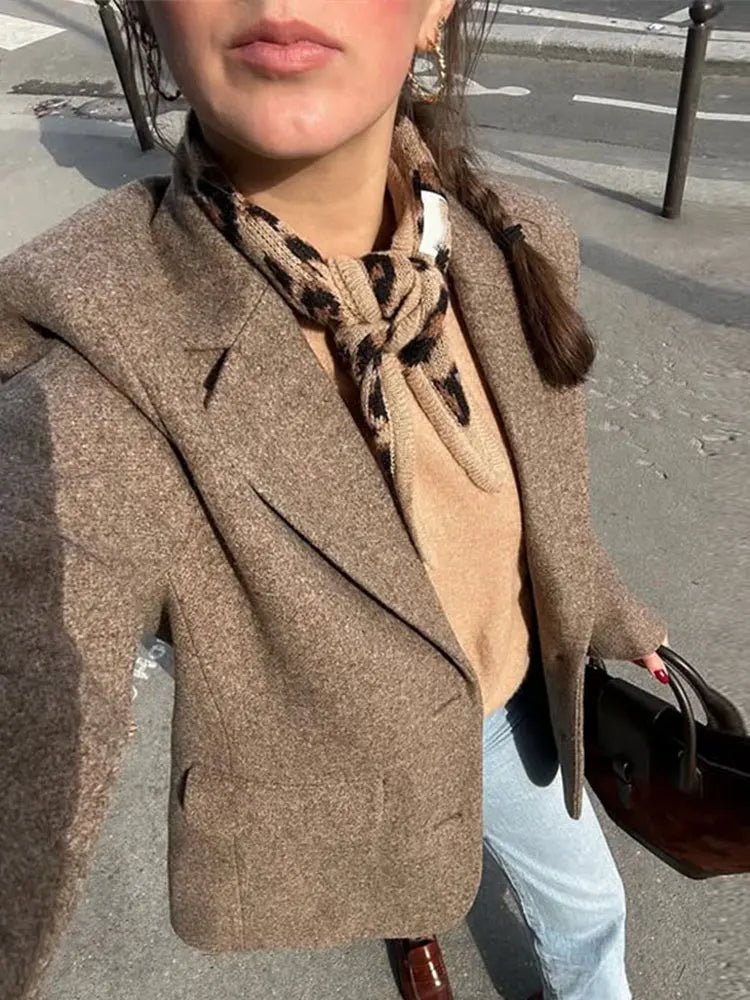 Cappotto blazer sartoriale Anna