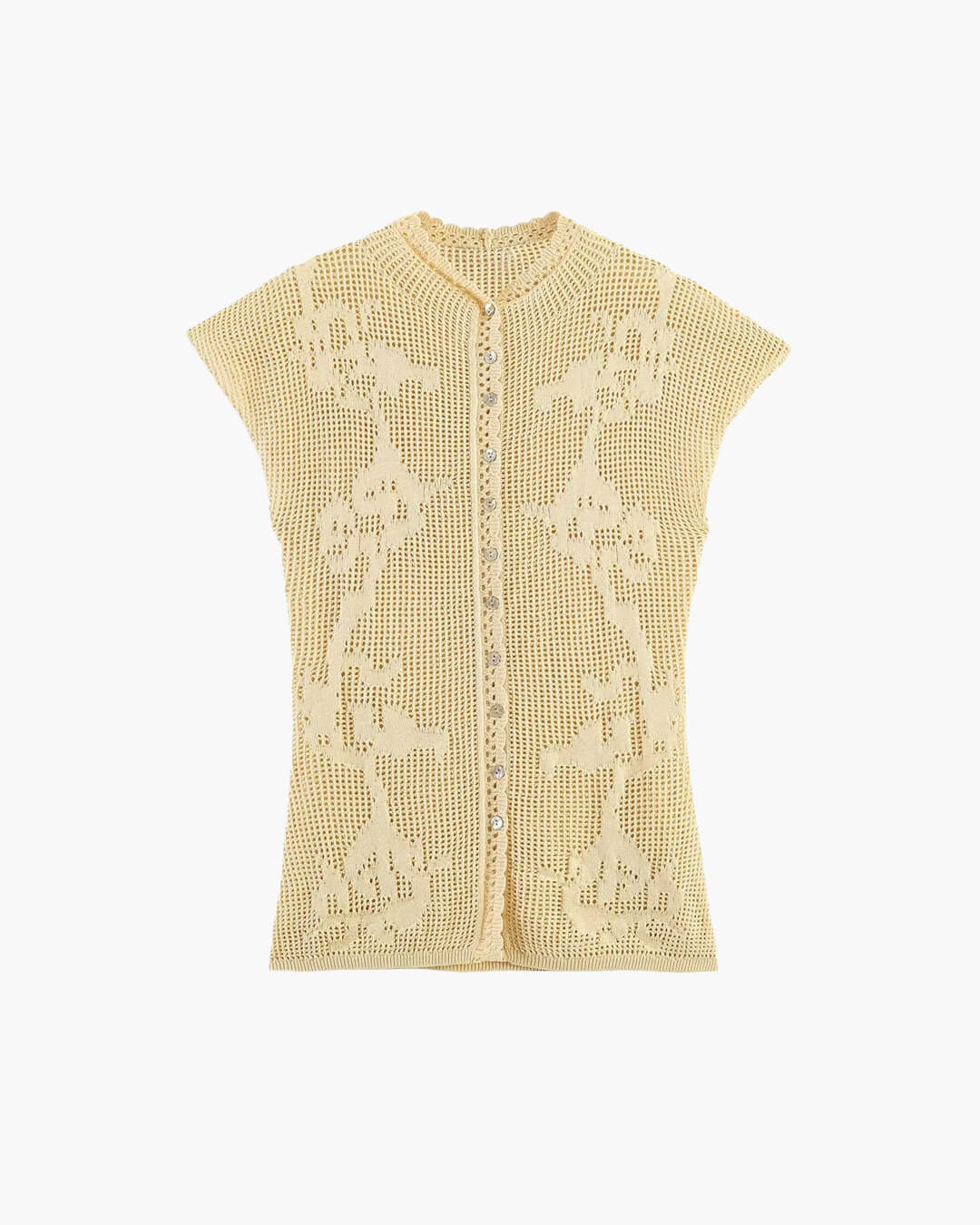 Top cardigan in maglia Anne