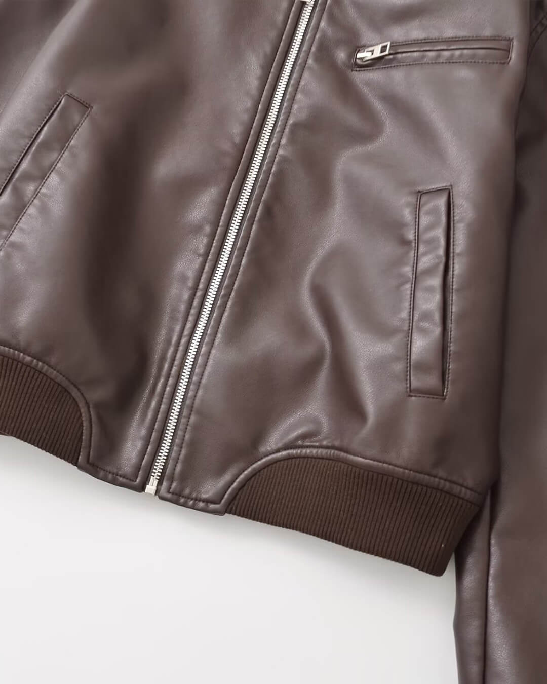Bomber in ecopelle Arabella