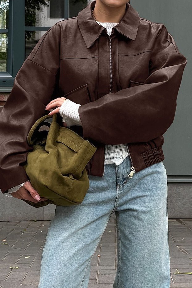 Giacca Azara vintage in similpelle