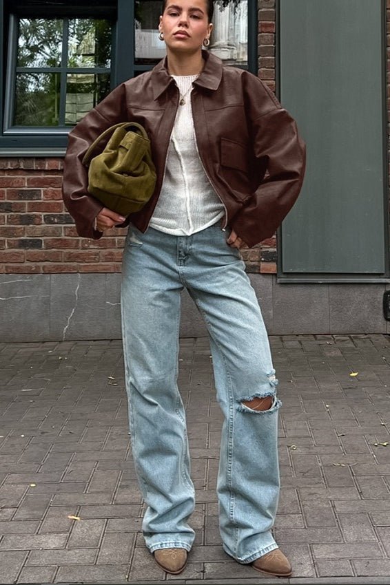 Giacca Azara vintage in similpelle