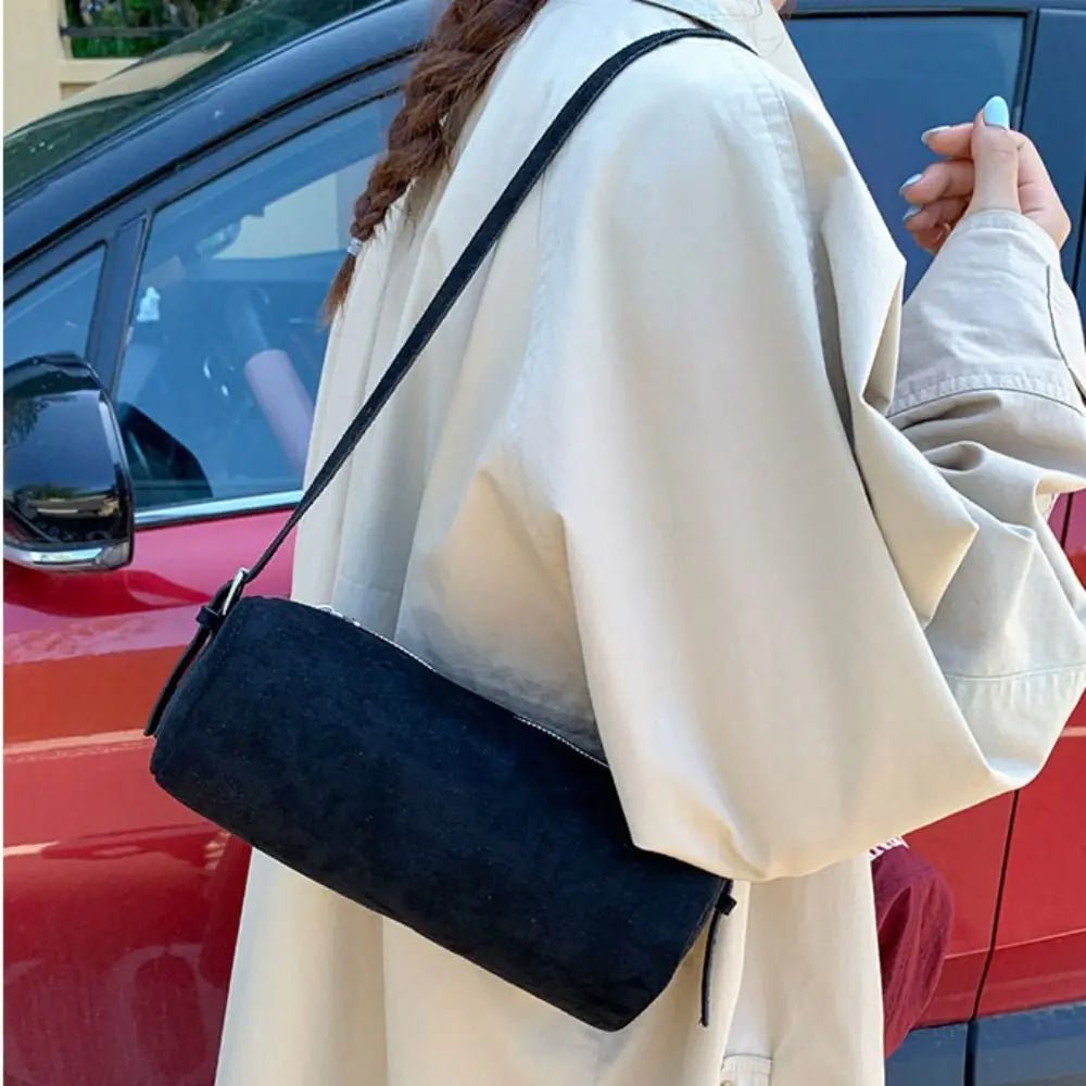 Borsa hobo trapuntata in suede Beatrice