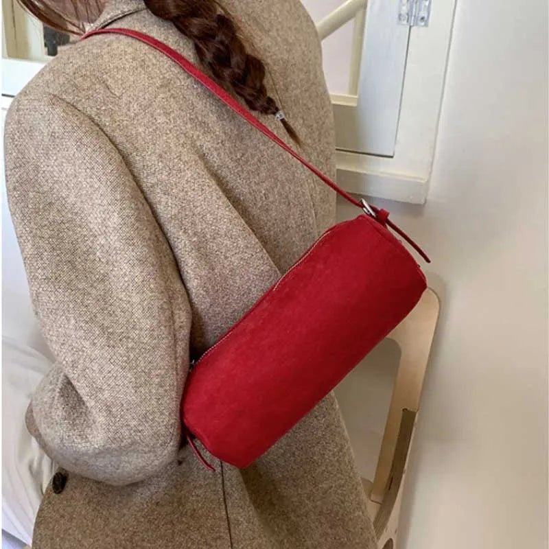 Borsa hobo trapuntata in suede Beatrice