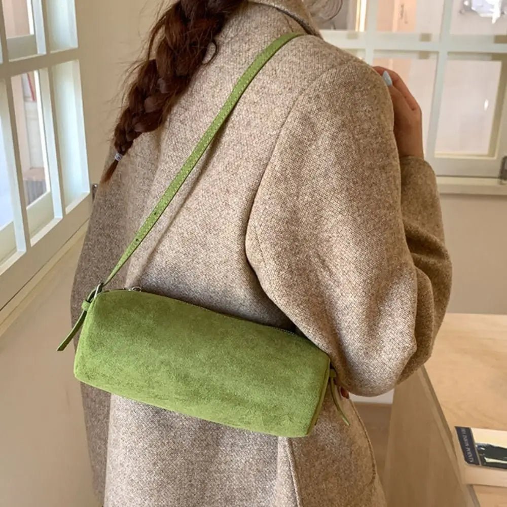 Borsa hobo trapuntata in suede Beatrice