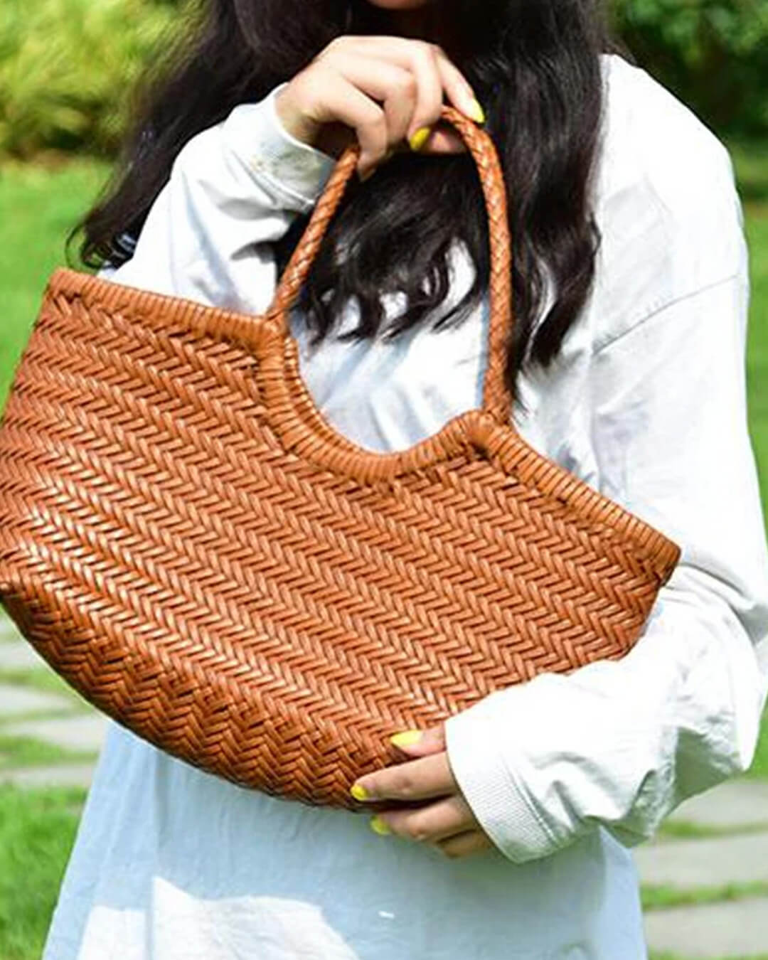 Borsa tote in tessuto Beatrice
