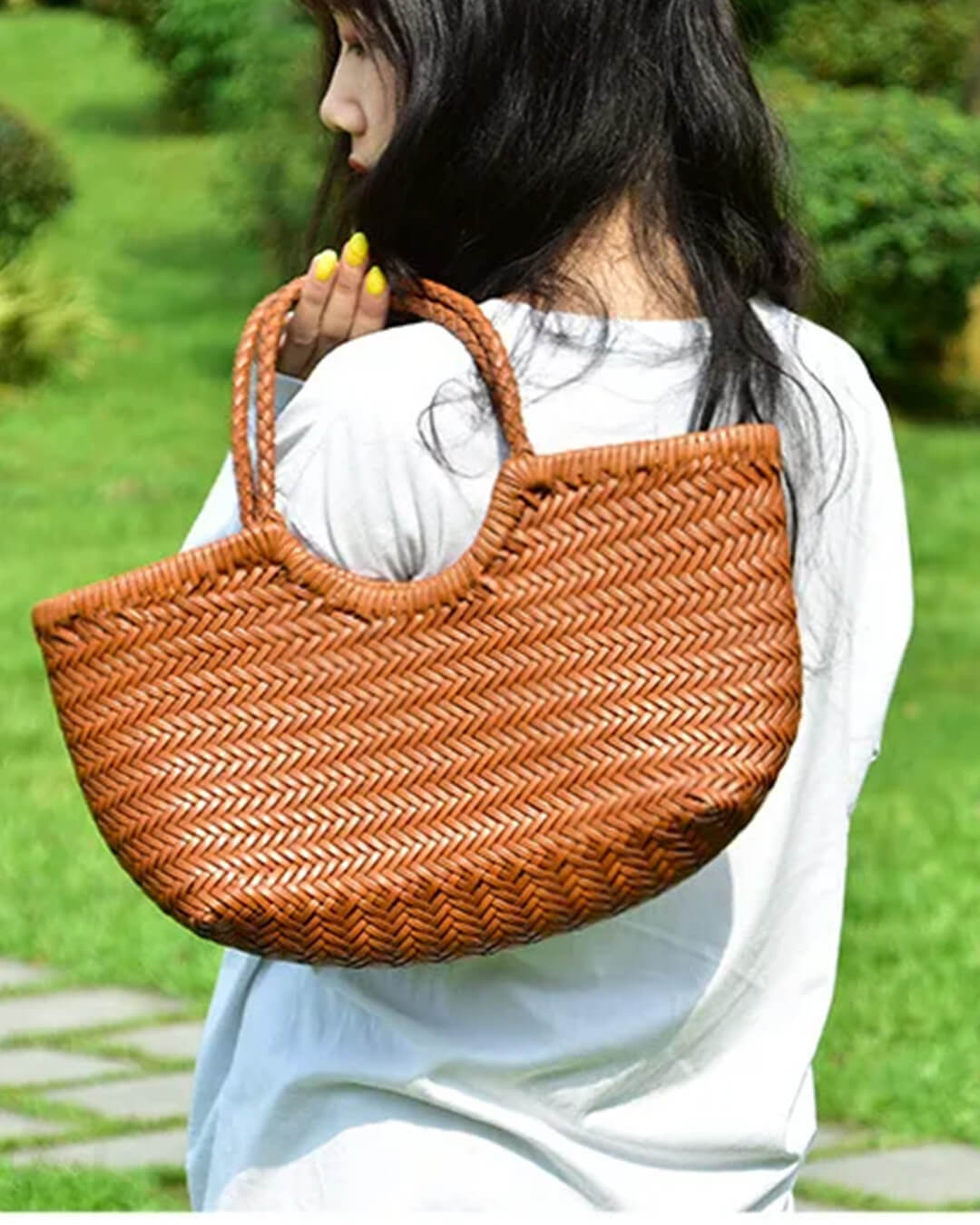 Borsa tote in tessuto Beatrice