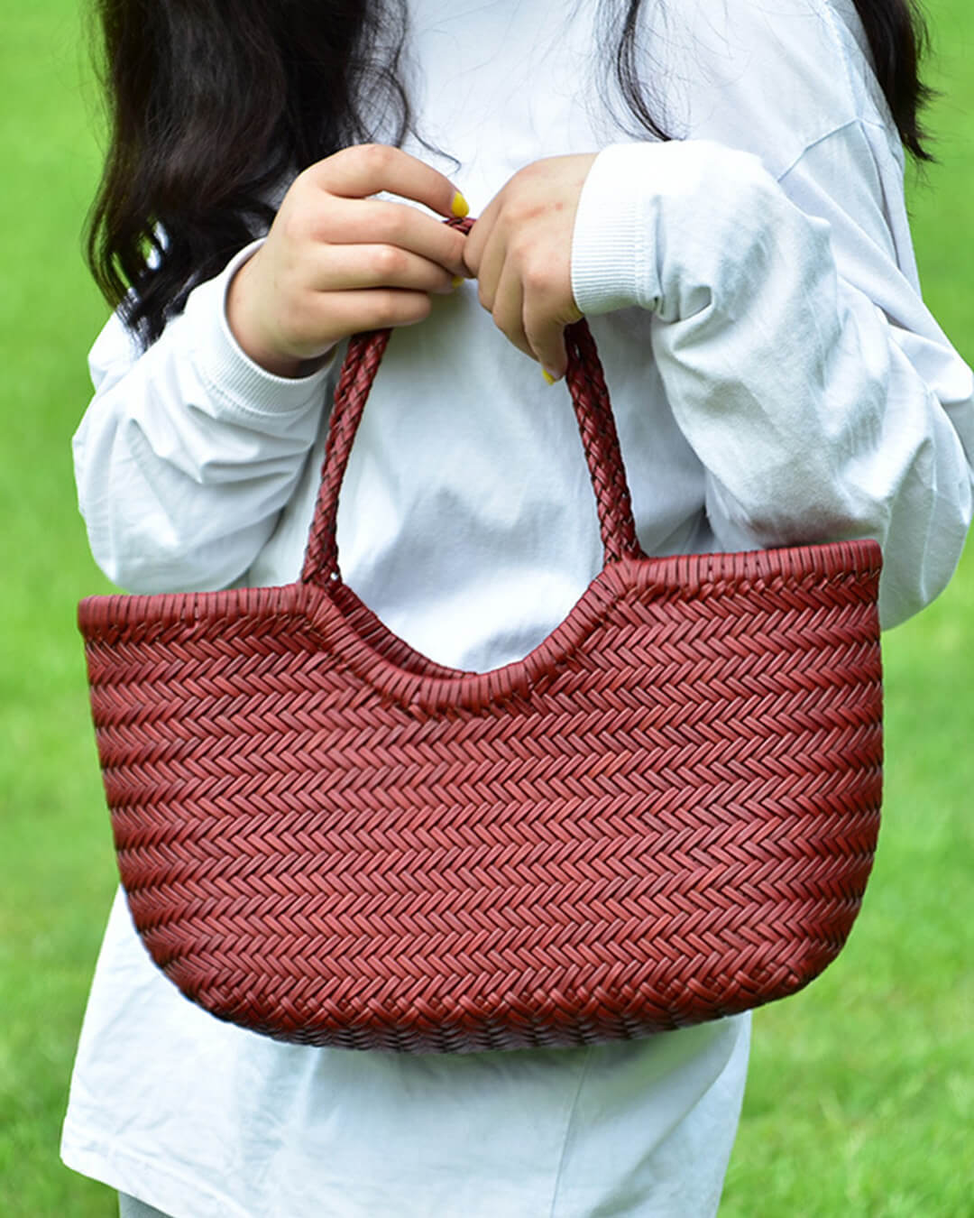 Borsa tote in tessuto Beatrice