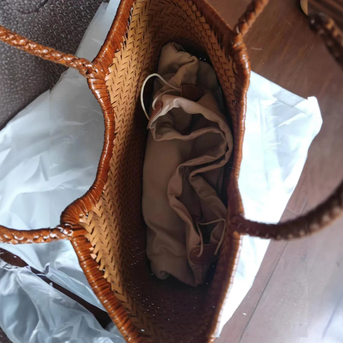 Borsa tote in tessuto Beatrice