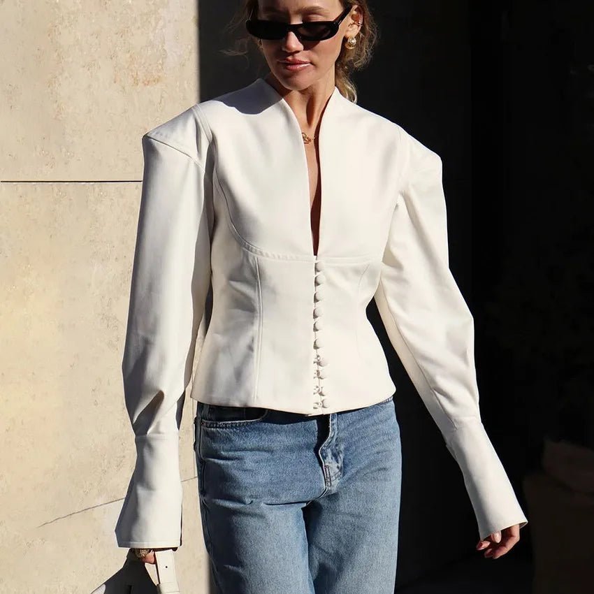 Completo blazer Bethany con vita sagomata