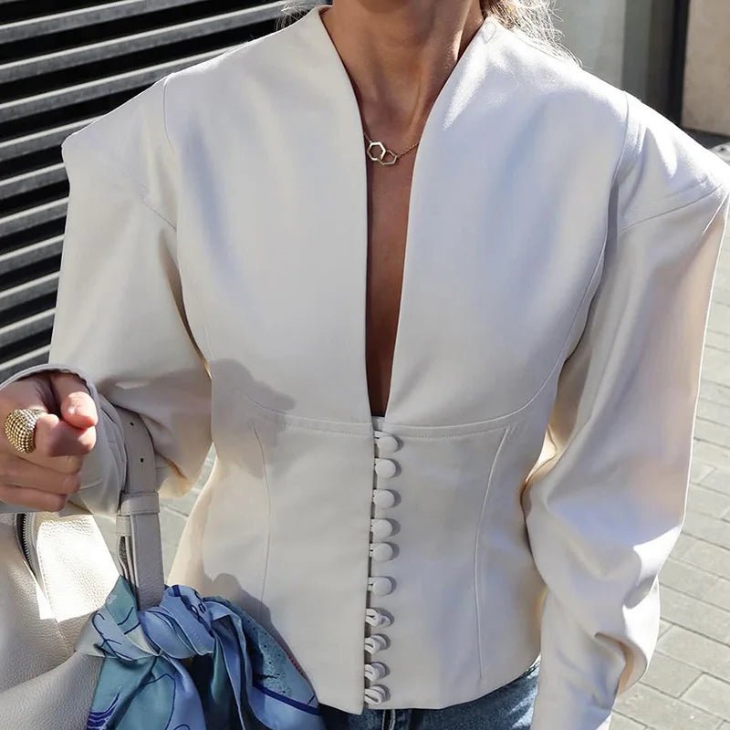 Completo blazer Bethany con vita sagomata