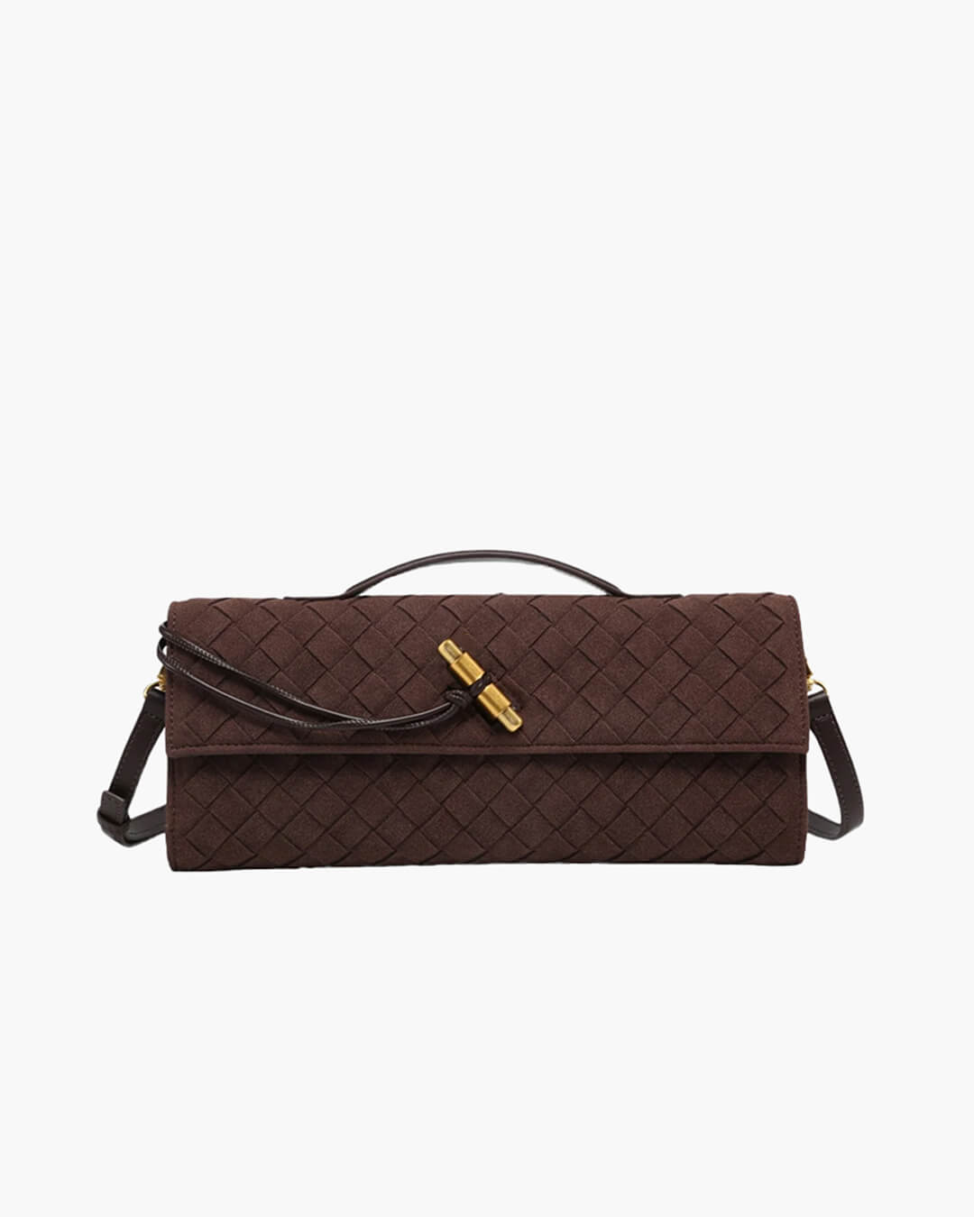 Borsa Bianca in suede