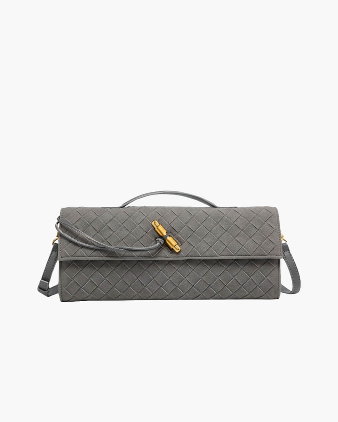 Borsa Bianca in suede