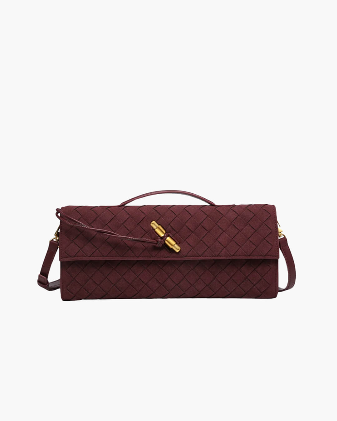 Borsa Bianca in suede