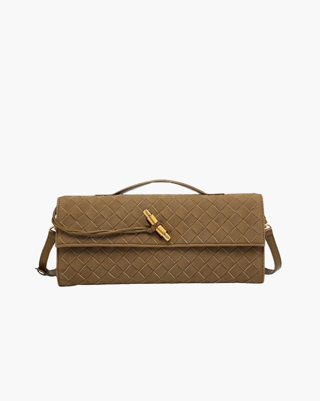Borsa Bianca in suede