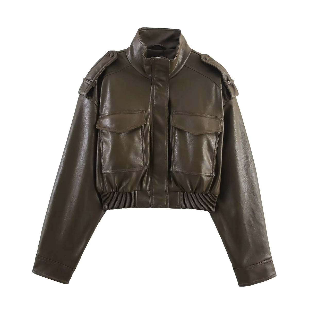 Bomber in ecopelle Brianna