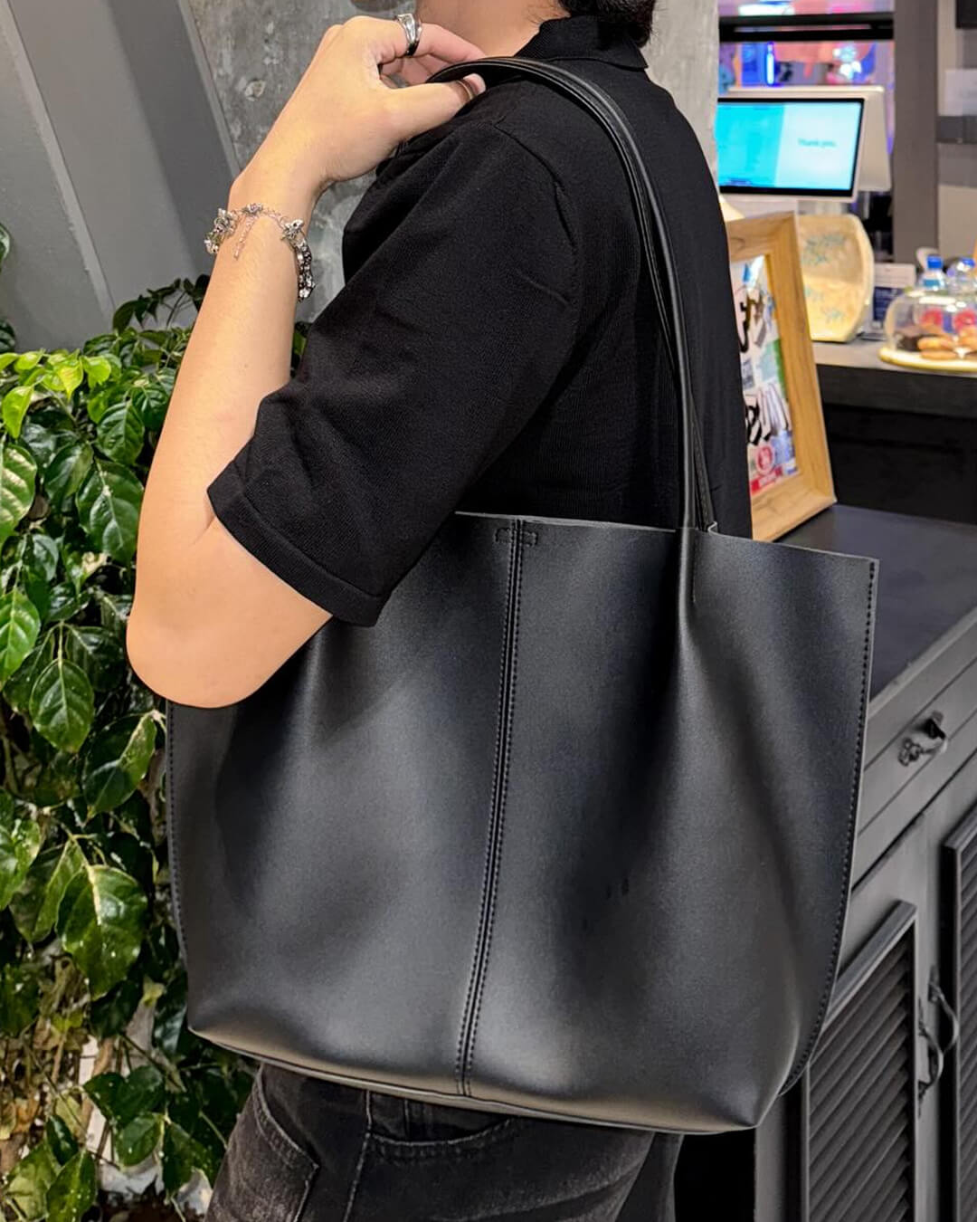 Borsa tote Calista in ecopelle