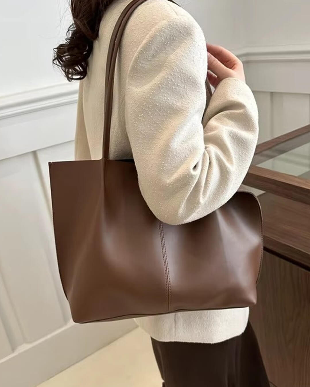 Borsa tote Calista in ecopelle