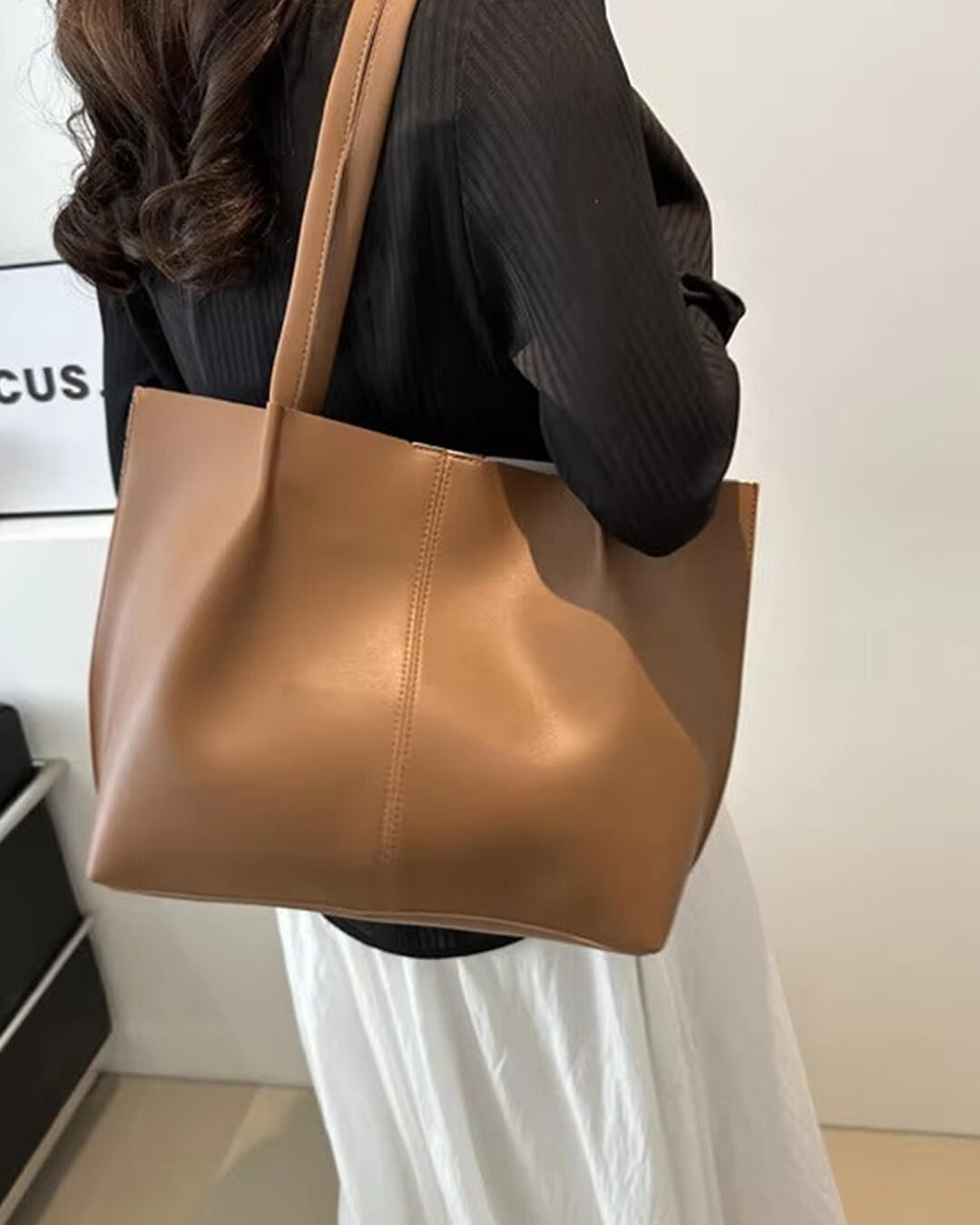 Borsa tote Calista in ecopelle