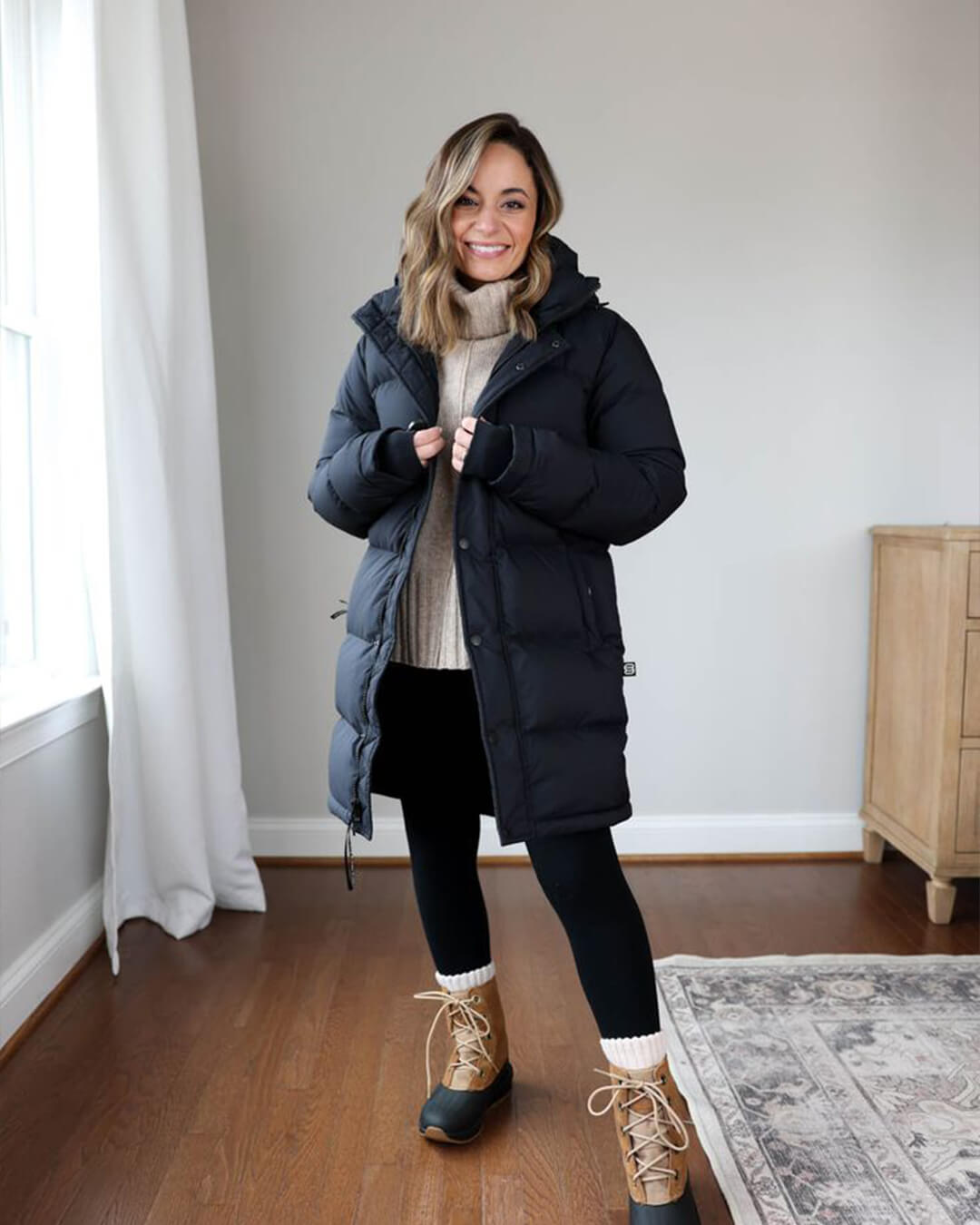 Parka con cappuccio Carlyn
