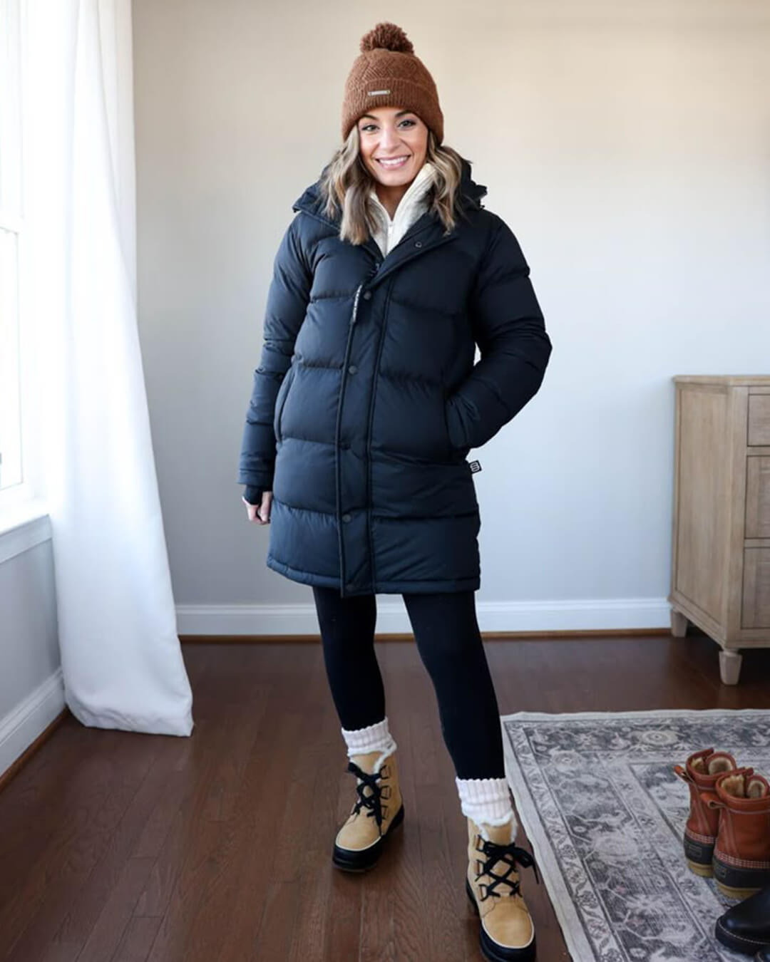 Parka con cappuccio Carlyn