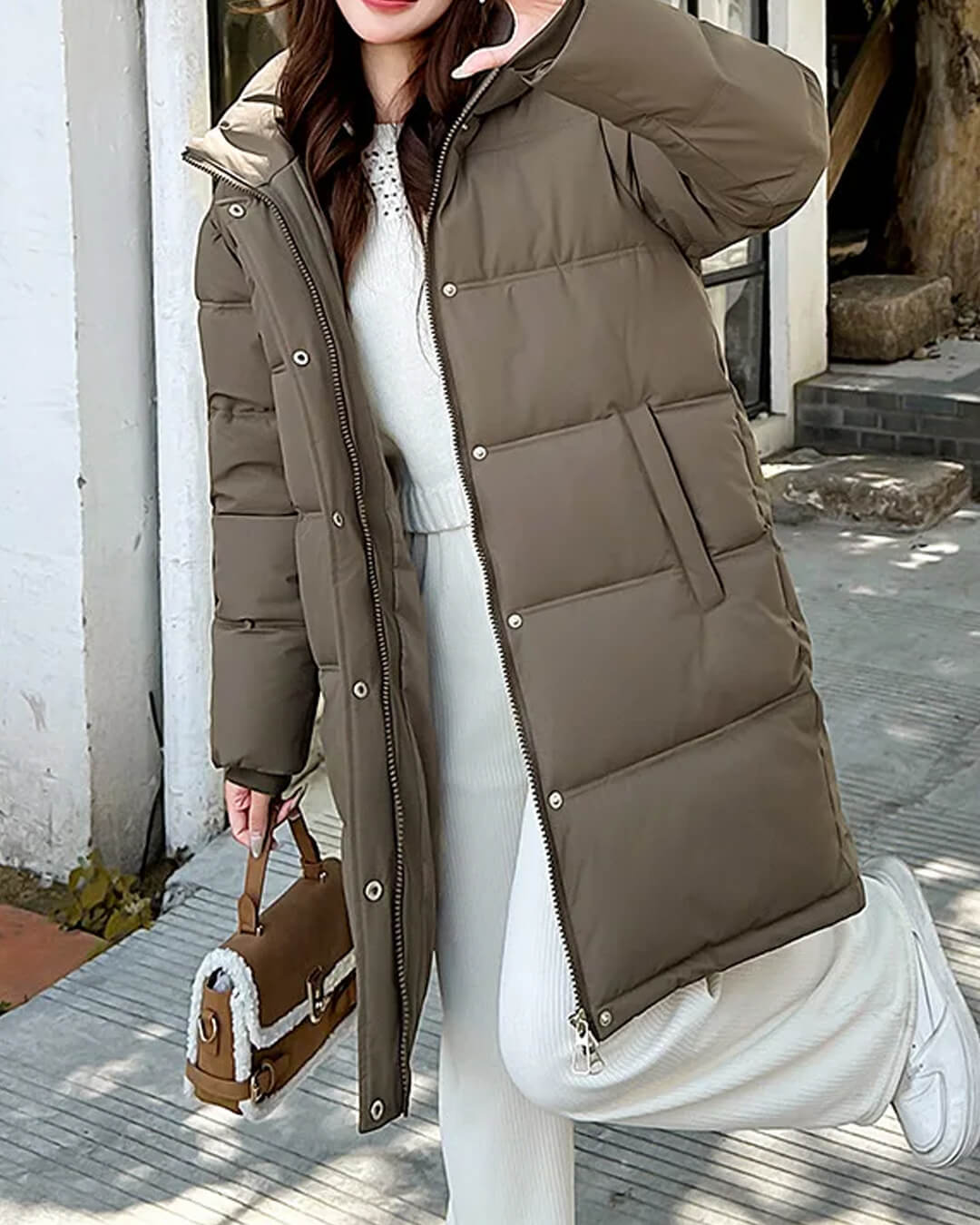 Parka con cappuccio Carlyn