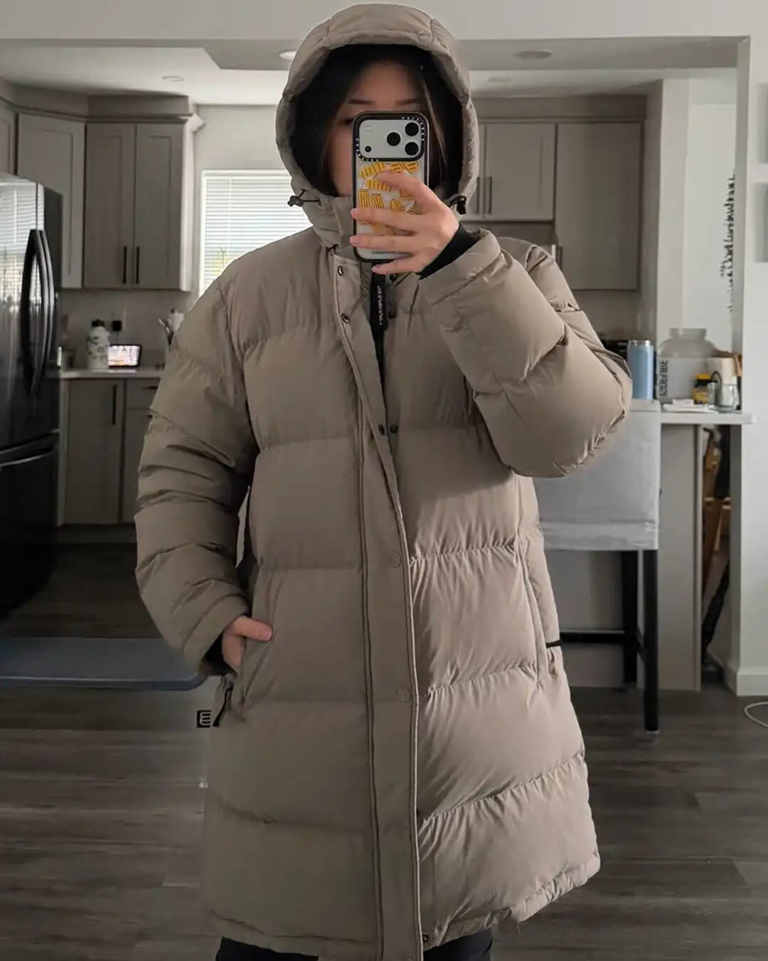 Parka con cappuccio Carlyn