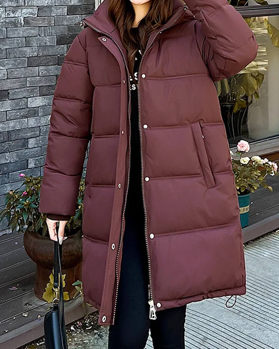 Parka con cappuccio Carlyn