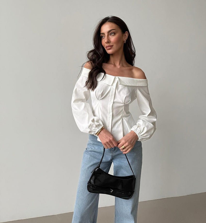 Top con spalle scoperte Catherine