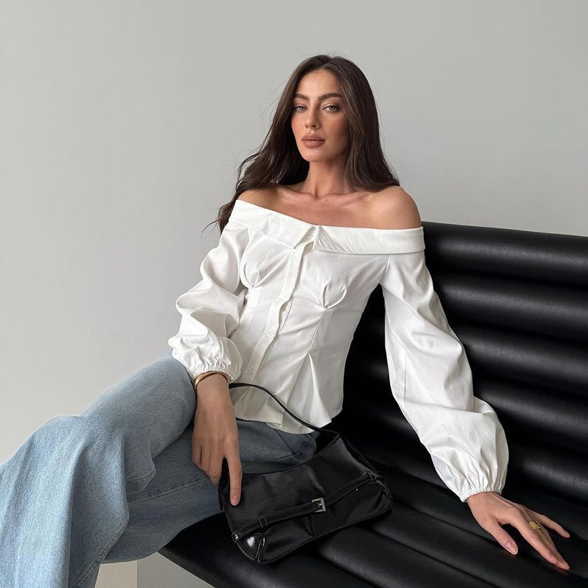 Top con spalle scoperte Catherine