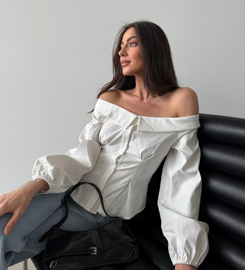 Top con spalle scoperte Catherine