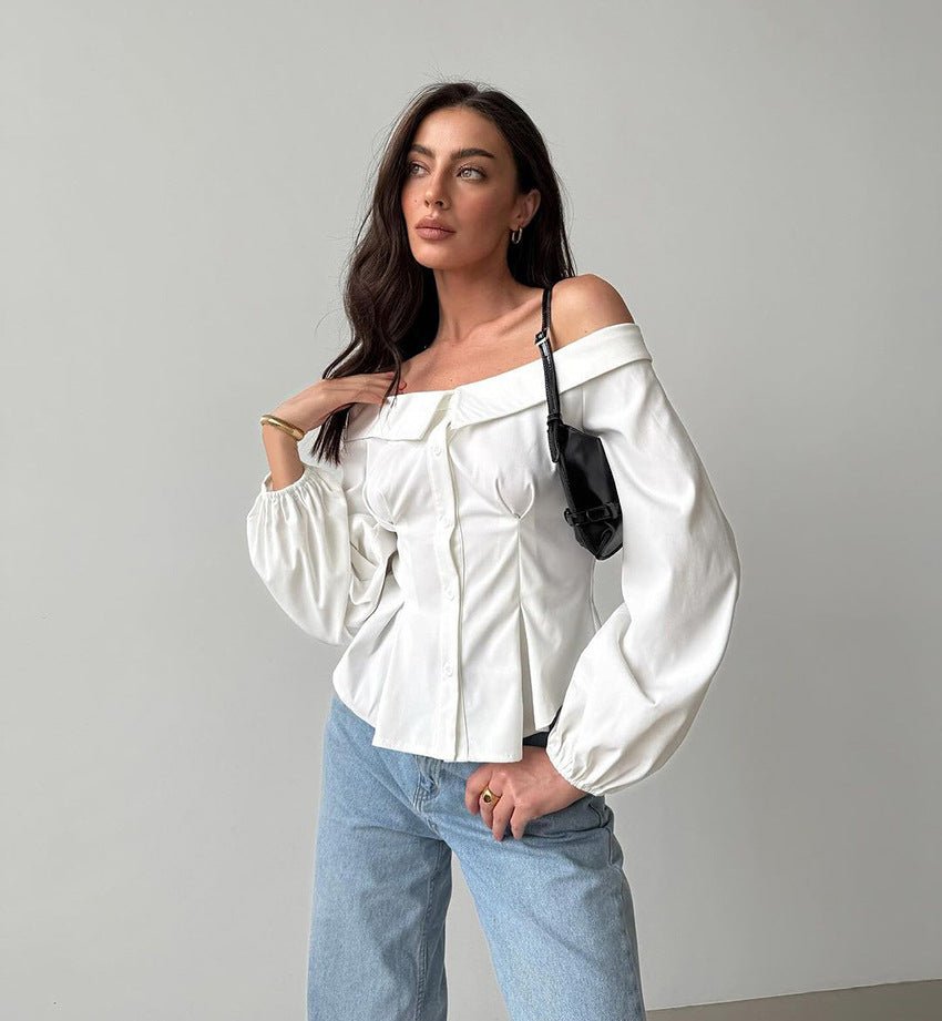 Top con spalle scoperte Catherine