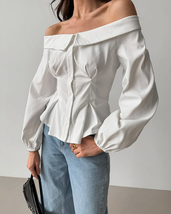 Top con spalle scoperte Catherine