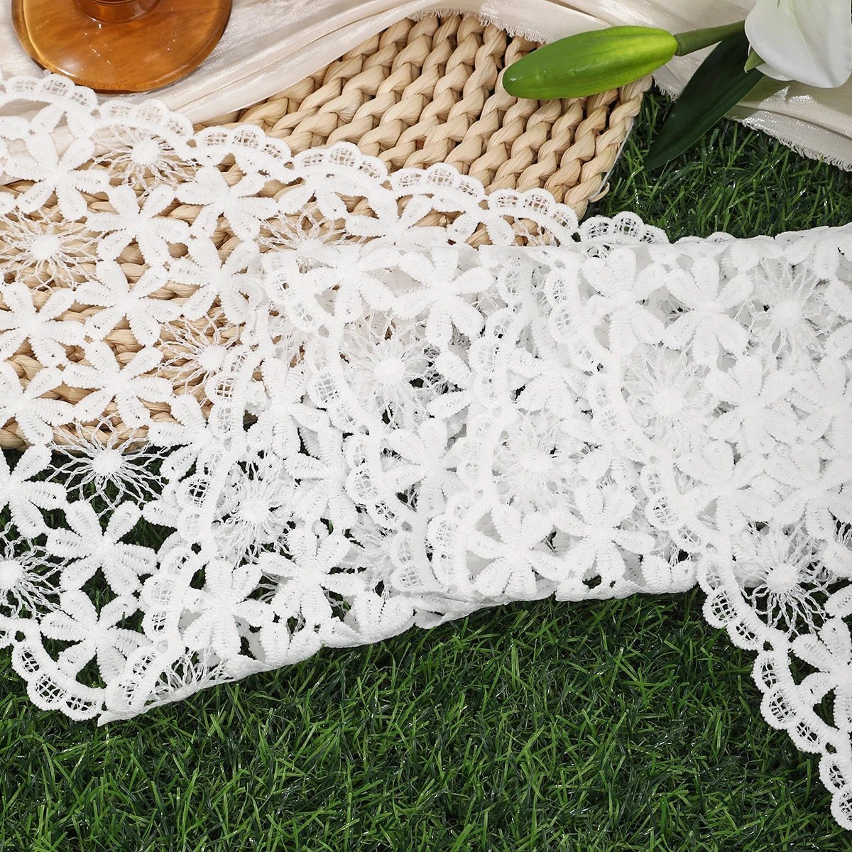 Foulard triangolare boho Celeste