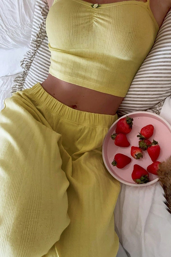 Celeste Soft Relaxed Cami Pants Two Piece Set