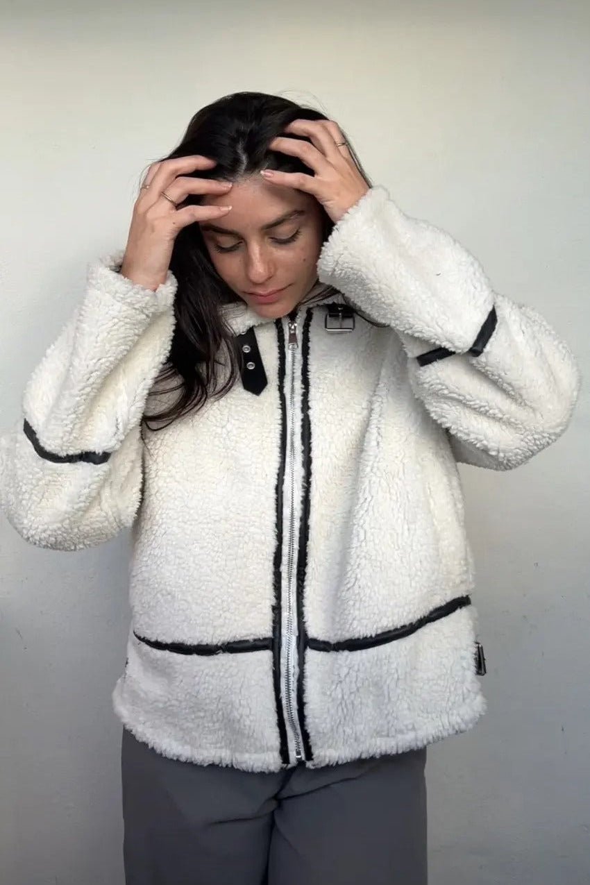 Bomber in bouclé Chantal