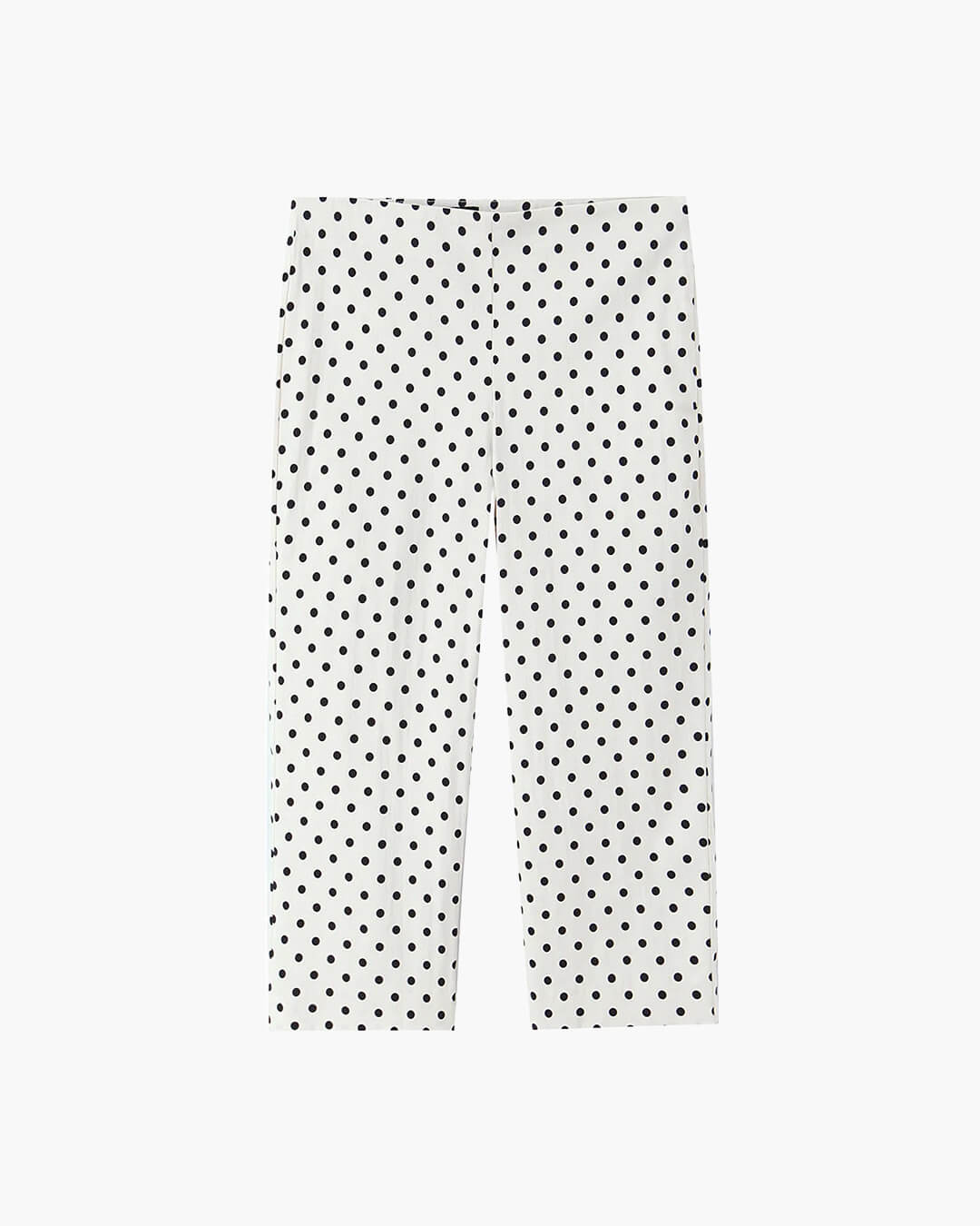 Completo Cherry con giacca a pois e pantaloni capri