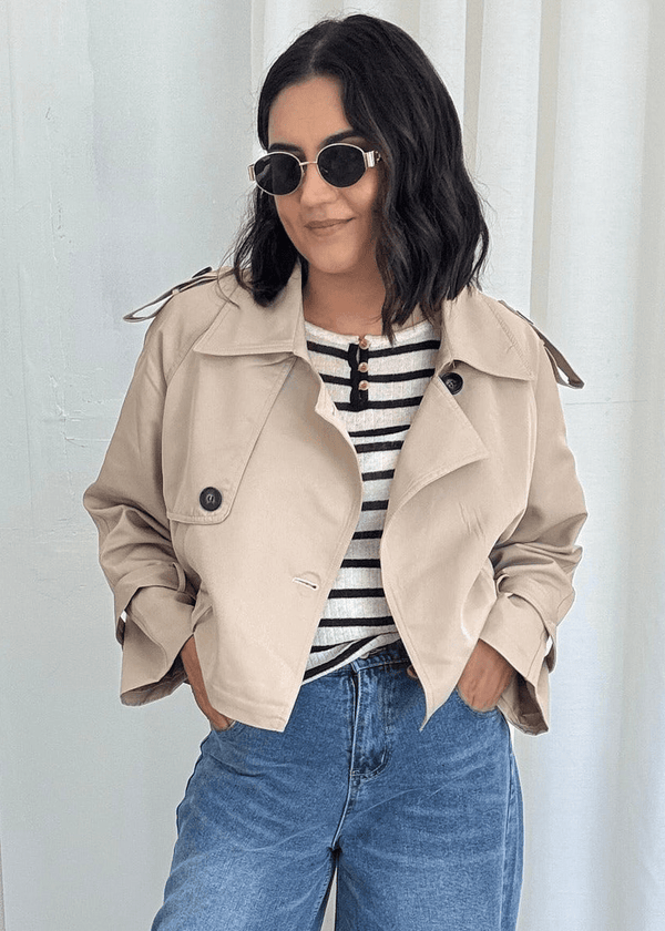 Trench corto Clarisse