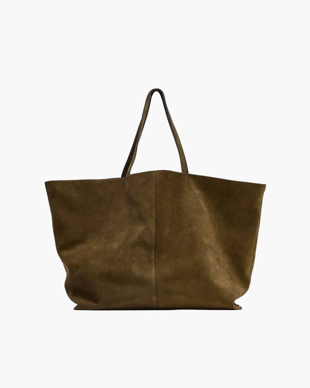Grande borsa tote in camoscio Cynthia