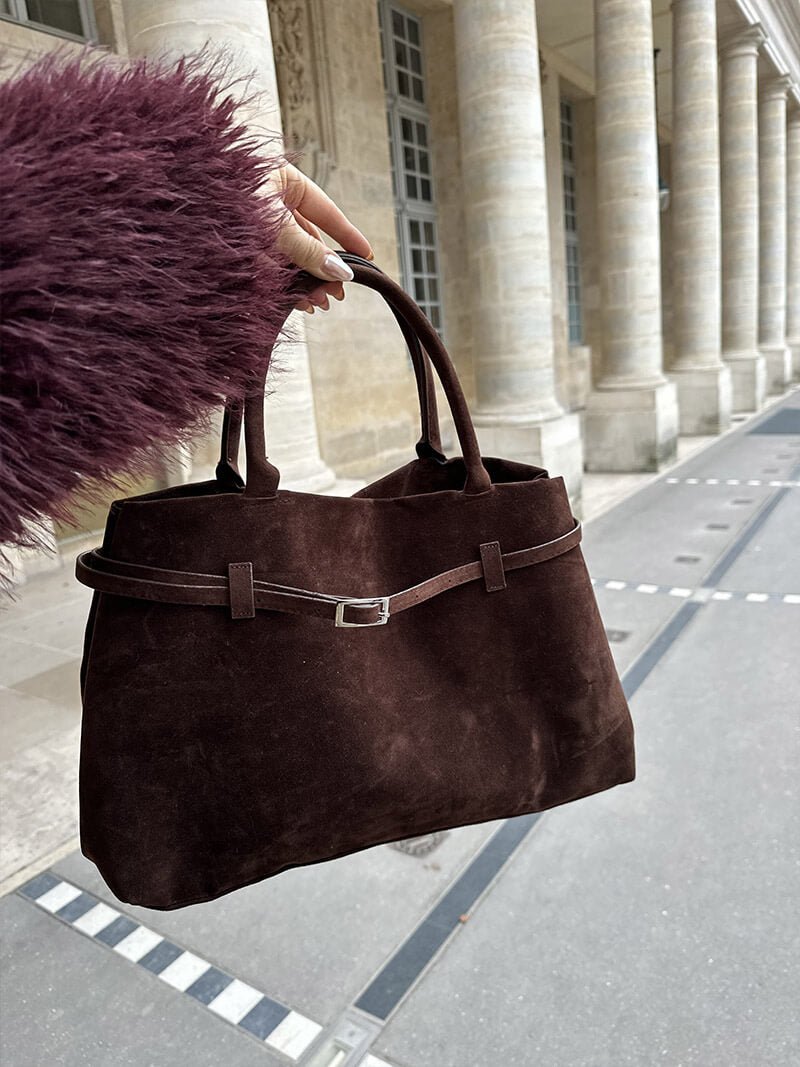 Borsa in camoscio Dalila